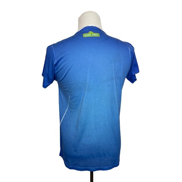 Bernie and Ernie Sesame Street Blue Dye Sublimated Print T-Shirt Sz L - NWT - Picture 4 of 10